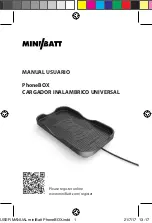 miniBatt MB-PHBOX User Manual предпросмотр