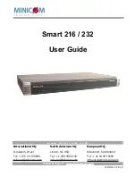 Предварительный просмотр 1 страницы Minicom Minicom Smart 216 User Manual