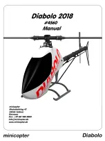 Preview for 1 page of minicopter Diabolo 2018 Manual