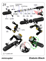 Предварительный просмотр 35 страницы minicopter Diabolo Black Manual