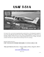 Minicraft Models USAF T-51A Quick Start Manual preview