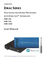 miniDSP DDRC-22DA User Manual preview