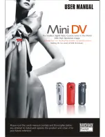 Предварительный просмотр 1 страницы MiniDV MD90 User Manual