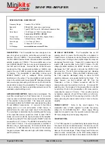 Preview for 1 page of Minikits EME157B2 Manual