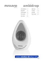 Preview for 1 page of miniland baby Ambidrop Manual