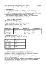 Preview for 10 page of miniland baby Ambidrop Manual