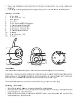 Предварительный просмотр 7 страницы miniland baby Basic light Manual