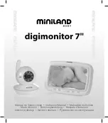 miniland baby digimonitor 7 Instruction Manual preview