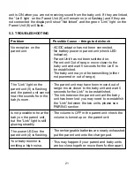 Preview for 21 page of miniland baby digital basic Instruction Manual