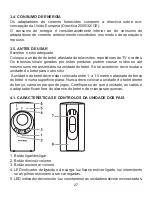 Preview for 27 page of miniland baby digital basic Instruction Manual