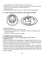 Preview for 28 page of miniland baby digital basic Instruction Manual