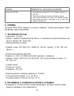 Preview for 79 page of miniland baby digital basic Instruction Manual