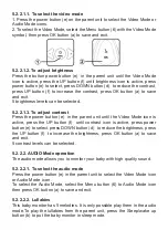 Preview for 22 page of miniland baby digital video 1.4" Instruction Manual