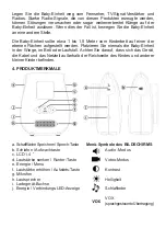 Preview for 54 page of miniland baby digital video 1.4" Instruction Manual