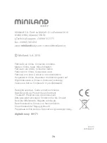 Preview for 76 page of miniland baby digitalk easy 89171 User Manual