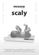 miniland baby scaly Instruction Manual preview