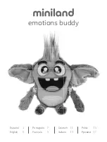 Предварительный просмотр 1 страницы miniland emotions buddy Manual