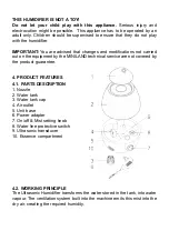 Предварительный просмотр 10 страницы miniland minidrop Manual