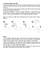 Предварительный просмотр 11 страницы miniland minidrop Manual