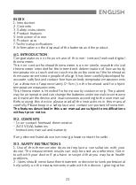 Preview for 23 page of miniland thermoadvanced easy Manual