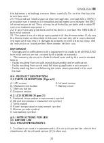 Preview for 25 page of miniland thermoadvanced easy Manual