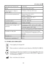 Preview for 65 page of miniland thermoadvanced easy Manual