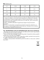 Preview for 72 page of miniland thermoadvanced easy Manual