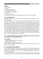 Preview for 73 page of miniland thermoadvanced easy Manual