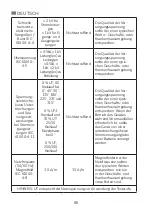 Preview for 86 page of miniland thermoadvanced easy Manual