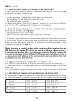 Preview for 94 page of miniland thermoadvanced easy Manual