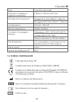 Preview for 99 page of miniland thermoadvanced easy Manual