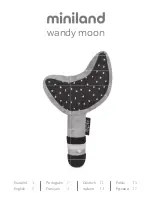 Предварительный просмотр 1 страницы miniland wandy moon Manual