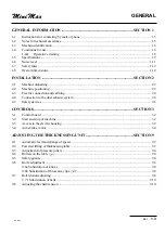 Preview for 4 page of MiniMax FORMULA SP1 Operation And Maintenance