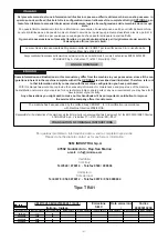 Preview for 2 page of MiniMax T 124 Instruction Manual