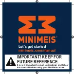 Preview for 1 page of MINIMEIS G4 Manual