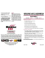 Minimizer 103546 Manual preview