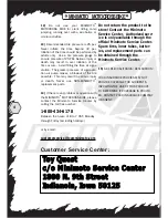 Preview for 6 page of MINIMOTO XRF 500 Instruction Manual