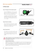 Preview for 10 page of Minimotors DUALTRON mini User Manual