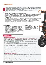 Preview for 22 page of Minimotors DUALTRON X H35E User Manual