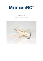 Предварительный просмотр 1 страницы MinimumRC Beech V-35 Assembly Instructions Manual