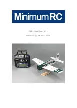 Preview for 1 page of MinimumRC F8F-RareBear Pro Assembly Instructions Manual