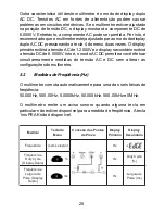 Preview for 26 page of Minipa ET-2907 Instruction Manual