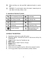 Предварительный просмотр 6 страницы Minipa ET-3702 Instruction Manual