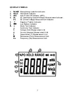 Предварительный просмотр 8 страницы Minipa ET-3702 Instruction Manual