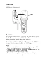 Предварительный просмотр 9 страницы Minipa ET-3702 Instruction Manual