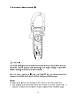 Preview for 12 page of Minipa ET-3702 Instruction Manual