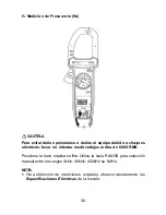 Предварительный просмотр 39 страницы Minipa ET-3702 Instruction Manual