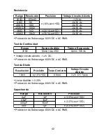 Предварительный просмотр 43 страницы Minipa ET-3702 Instruction Manual