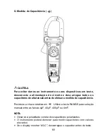 Предварительный просмотр 61 страницы Minipa ET-3702 Instruction Manual