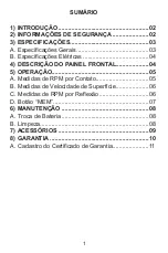 Preview for 2 page of Minipa MDT-2238A Instruction Manual